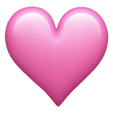 pink heart with one crack in middle sticker