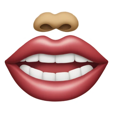 Lips sticker