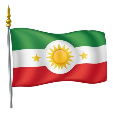 KURDİSTAN FLAG sticker