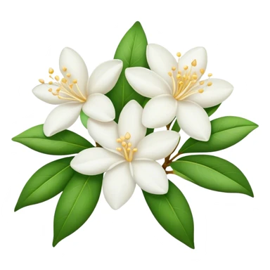 Jasmine flowers  sticker