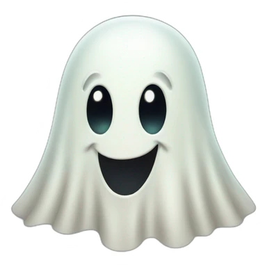 happy ghost sticker