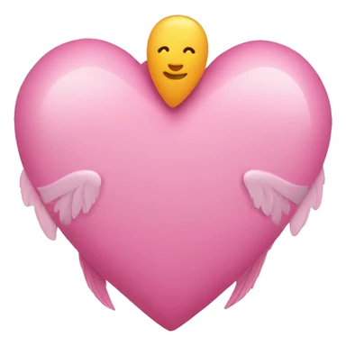 Corazón con alas  sticker