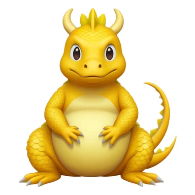 Draw a dragon that has his hands on. His head (confused?) like psyduck and a head tilted sticker