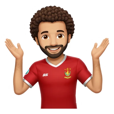 Mo Salah celebration sticker