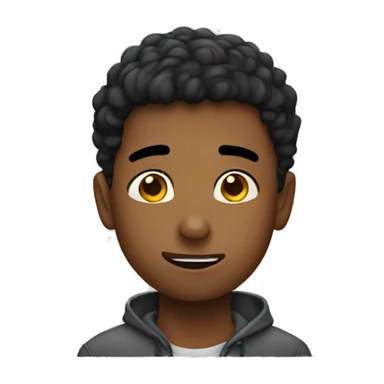 young man sending flying kisses sticker