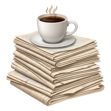 Pile of papers sticker