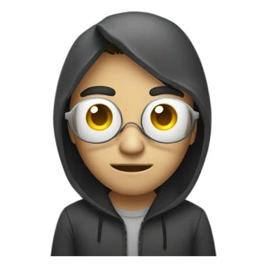 creepy web developer sticker