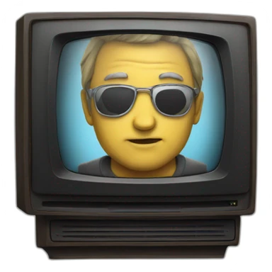 TV MAN TITAN sticker