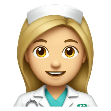 nurse workwear jacket sticker