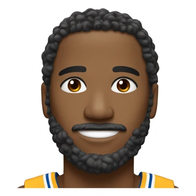 Beau gosse cheveux bouclés qui fait du basket sticker