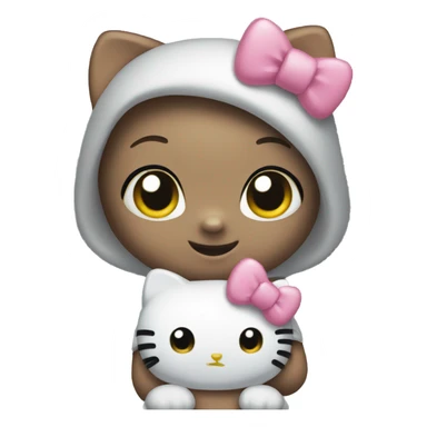 Cute hello kitty  sticker