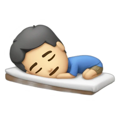 Ford en tran de dormir sticker