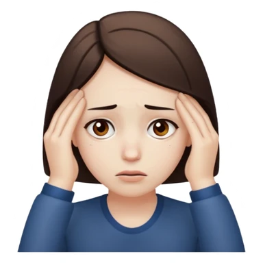 Loser L hand on forehead  sticker