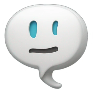 speech bubble with exclamation mark inside sticker