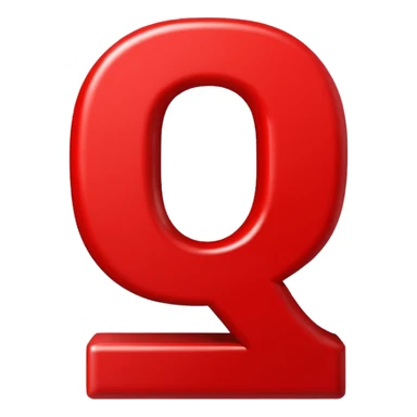alphabet Q sticker