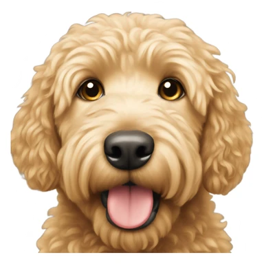 Golden doodle  sticker