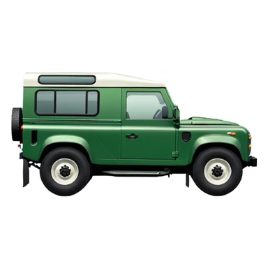Land Rover Defender - Land Rover (Model Year: 2022) (Iconic colour: Green) sticker