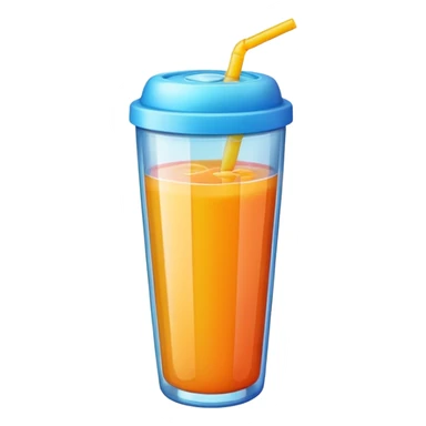 I want a shaker of juice for gym sticker
