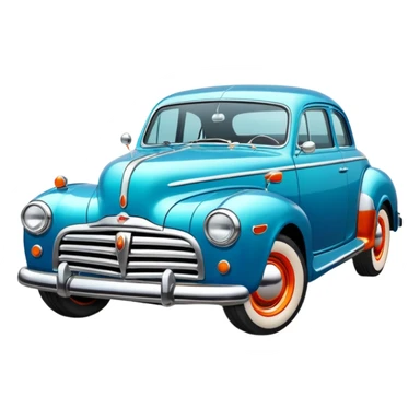 classic cars sticker