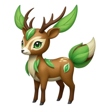 Meloetta-Sawsbuck-Virizion-Pokémon-Fakémon-creature sticker