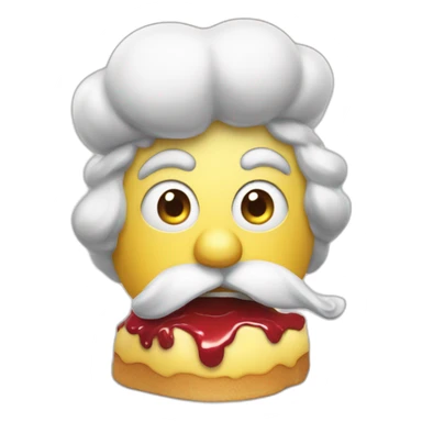 Schtroumpf gourmand sticker