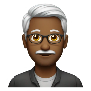 dark indian male geography teacher sticker