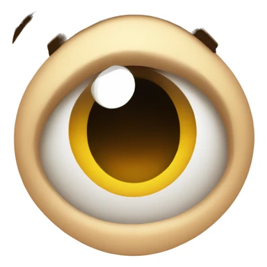 Irritated emoji rolling eyes up sticker