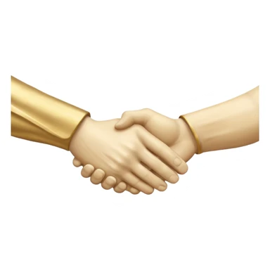 a greek statue of a handshake sticker