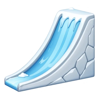 snow slope kicker sticker