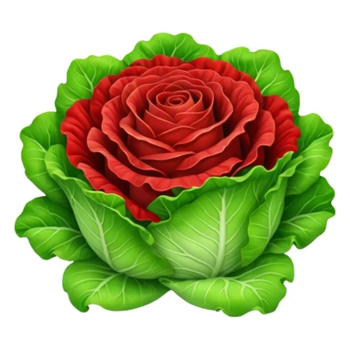 Lolla Rossa lettuce sticker