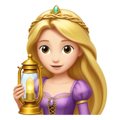 Lanterna da Rapunzel sticker