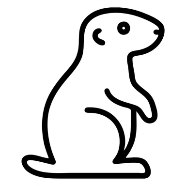 Prairie dog sticker