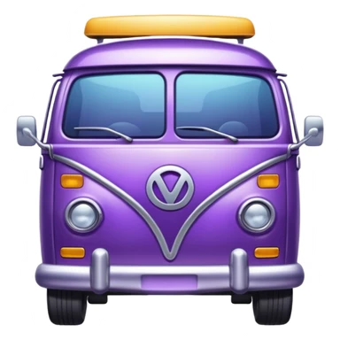 purple Van's  sticker