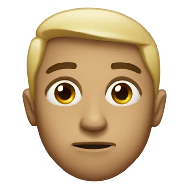 Shady side eye sticker