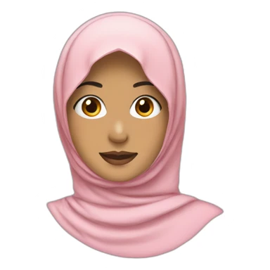 Hijab-Indonesia-Womam sticker