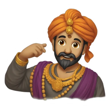 Shivaji maharaj sticker