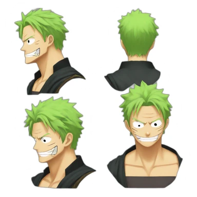 One piece zoro discord sticker