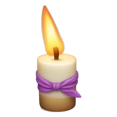 anniversary candle sticker