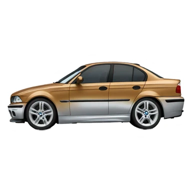 bmw e46 sedan sticker