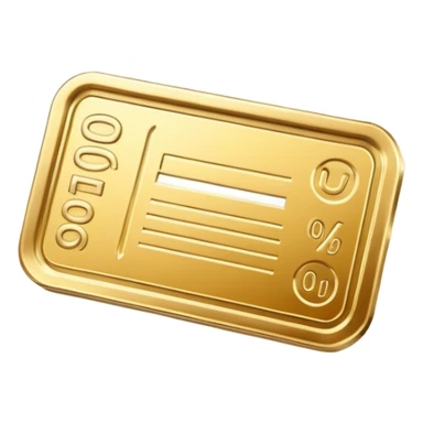 3D icon symbolizing coupon mastery and smart savings, food app context, single object, modern and clean style, soft lighting, isolated, no background
 sticker