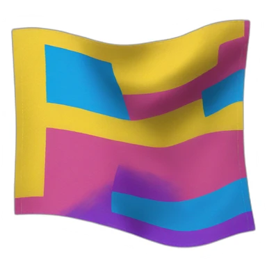 Pansexual pride flag sticker
