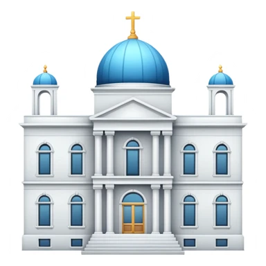 make the png emoji of president's office building sticker