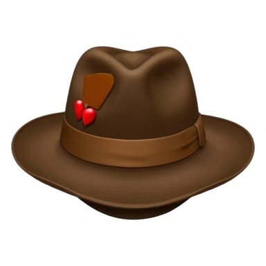 Fadora with no man sticker