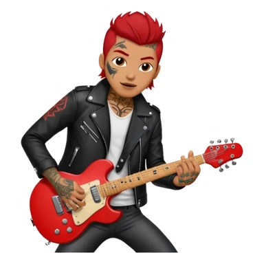 Música rock sticker