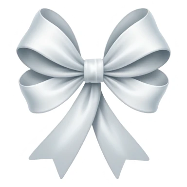 White ribbon 🎗️ sticker