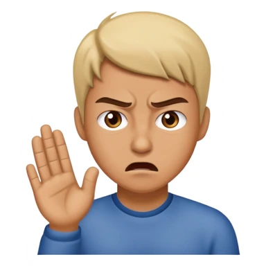 interrupting when someone is speaking sticker