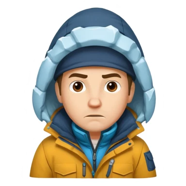 ice cave explorer sticker
