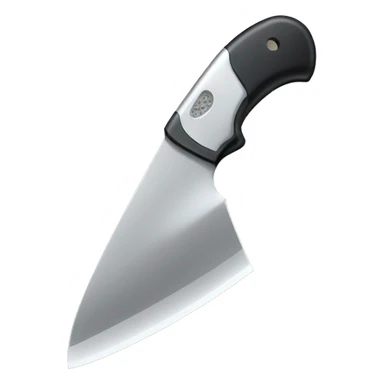 Women kitchen knife sticker