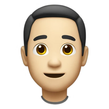 Mii character sticker