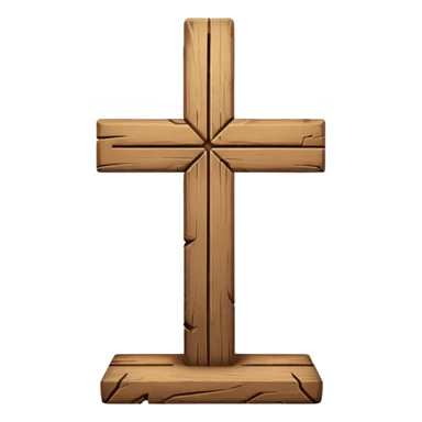 Cross sticker